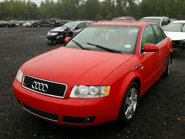 WAULT68E04A166975 - 2004 AUDI A4 3.0 QUA RED photo 2