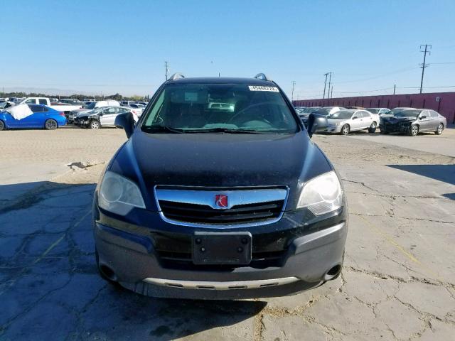 3GSCL33P28S593562 - 2008 SATURN VUE XE BLACK photo 9