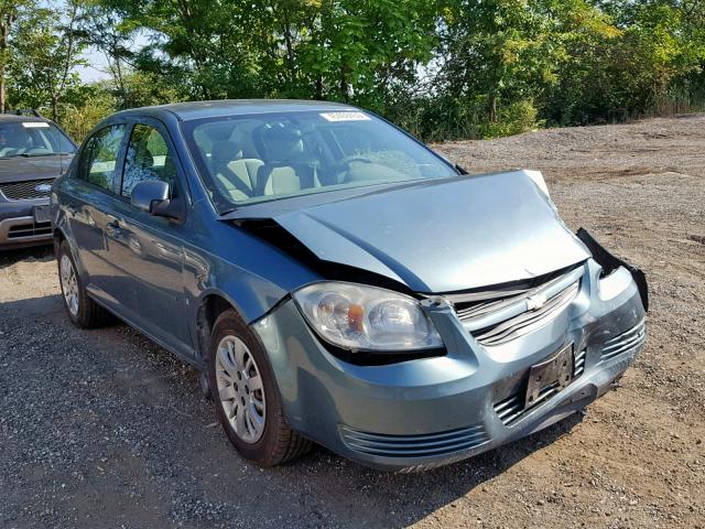 1G1AT58H297226685 - 2009 CHEVROLET COBALT LT GREEN photo 1