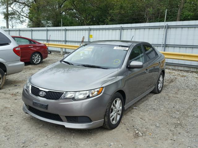 KNAFU4A22C5474543 - 2012 KIA FORTE EX GRAY photo 2