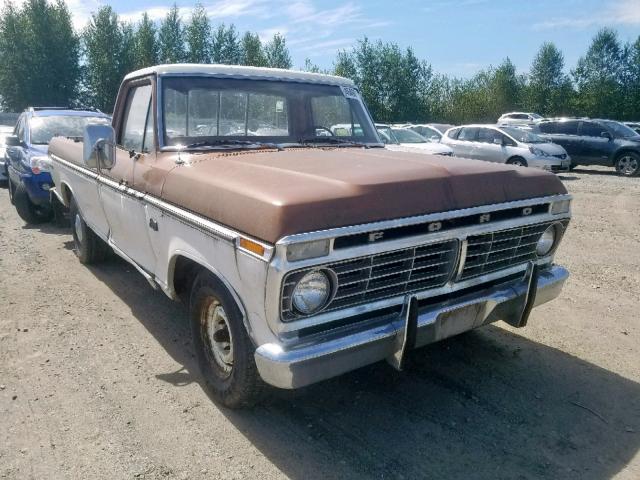 F10HRR24476 - 1973 FORD F-100 BROWN photo 1