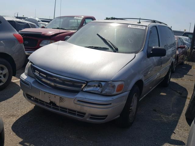 1GNDX13E93D197555 - 2003 CHEVROLET VENTURE LU SILVER photo 2