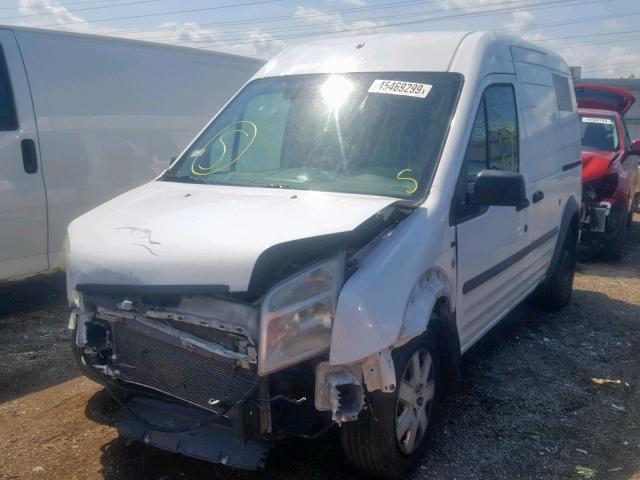 NM0LS7BN6AT038922 - 2010 FORD TRANSIT CO WHITE photo 2