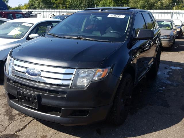 2FMDK30C79BA69511 - 2009 FORD EDGE SPORT BLACK photo 2