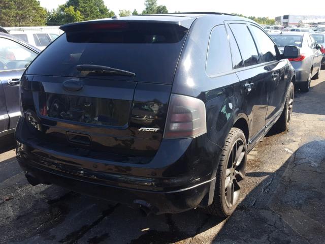 2FMDK30C79BA69511 - 2009 FORD EDGE SPORT BLACK photo 4