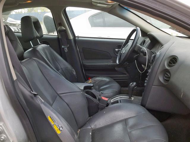 2G2WS522741138018 - 2004 PONTIAC GRAND PRIX SILVER photo 5