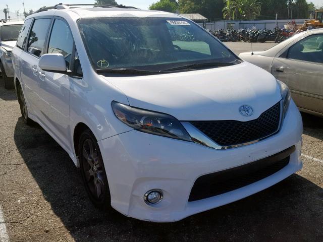 5TDXK3DC5FS648938 - 2015 TOYOTA SIENNA SPO WHITE photo 1