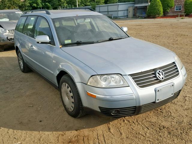 WVWVD63B43E374502 - 2003 VOLKSWAGEN PASSAT GLS BLUE photo 1