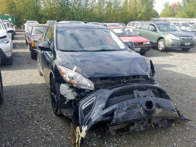 JM1BL1H66A1261370 - 2010 MAZDA 3 S BLACK photo 1