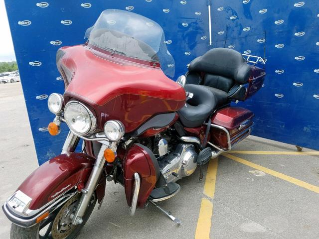 1HD1FC4148Y619574 - 2008 HARLEY-DAVIDSON FLHTCUI RED photo 2