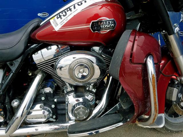 1HD1FC4148Y619574 - 2008 HARLEY-DAVIDSON FLHTCUI RED photo 7