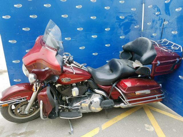 1HD1FC4148Y619574 - 2008 HARLEY-DAVIDSON FLHTCUI RED photo 9