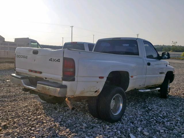 3B7MF36542M218690 - 2002 DODGE RAM 3500 WHITE photo 4