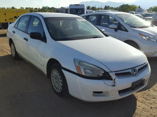 1HGCM56116A060498 - 2006 HONDA ACCORD VAL WHITE photo 1