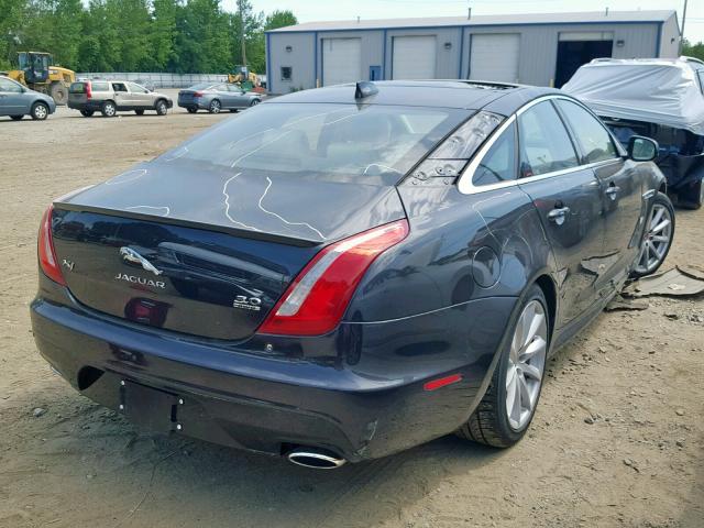 SAJWJ1CD8H8W08519 - 2017 JAGUAR XJ BLUE photo 4