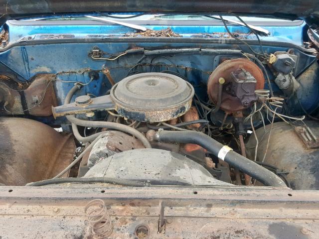 CCY1431136235 - 1973 CHEVROLET PICKUP BLUE photo 7