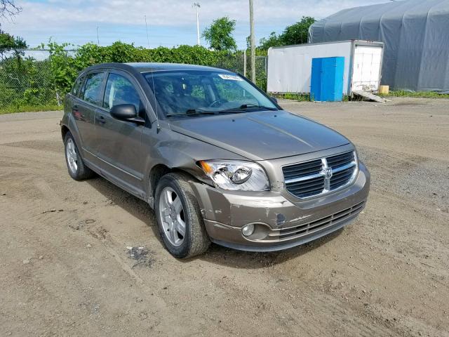 1B3HB48B58D665993 - 2008 DODGE CALIBER SX BEIGE photo 1