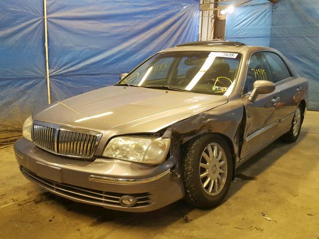 KMHFU45E05A411437 - 2005 HYUNDAI XG 350 GRAY photo 2