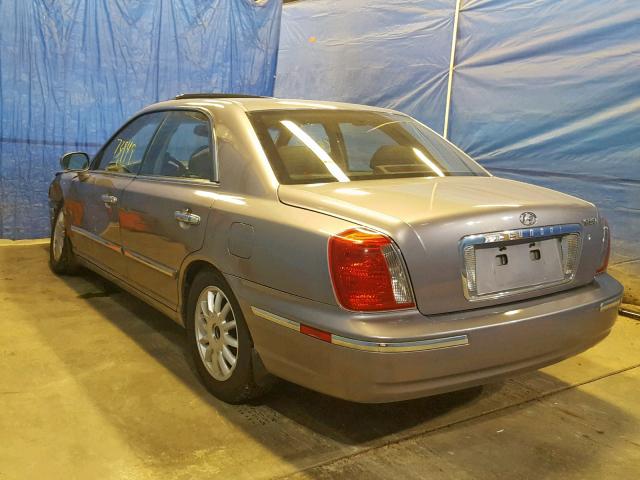 KMHFU45E05A411437 - 2005 HYUNDAI XG 350 GRAY photo 3