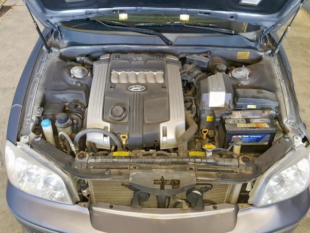 KMHFU45E05A411437 - 2005 HYUNDAI XG 350 GRAY photo 7