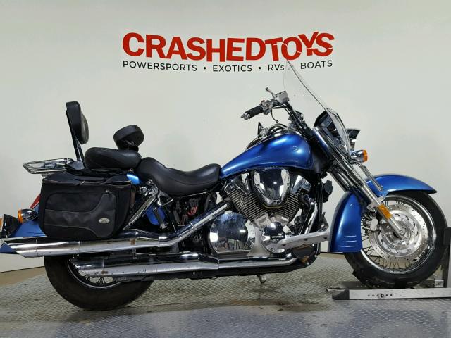 1HFSC52027A402199 - 2007 HONDA VTX1300 S BLUE photo 1