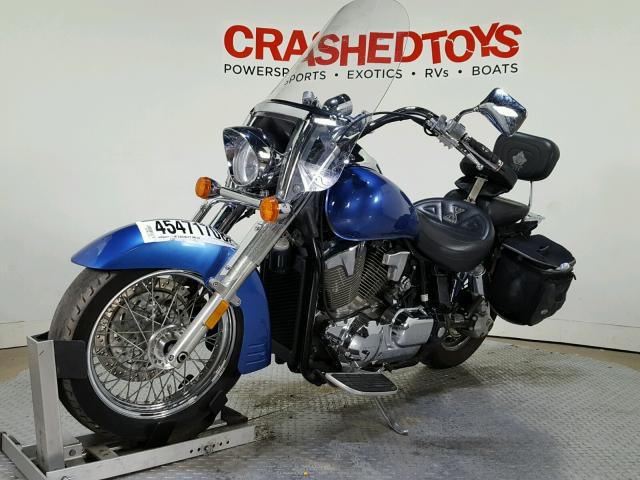 1HFSC52027A402199 - 2007 HONDA VTX1300 S BLUE photo 4