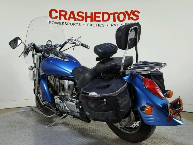 1HFSC52027A402199 - 2007 HONDA VTX1300 S BLUE photo 6