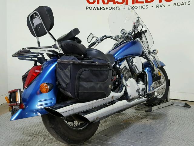 1HFSC52027A402199 - 2007 HONDA VTX1300 S BLUE photo 8