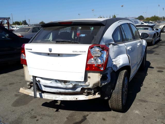 1B3CB5HAXBD141348 - 2011 DODGE CALIBER HE WHITE photo 4