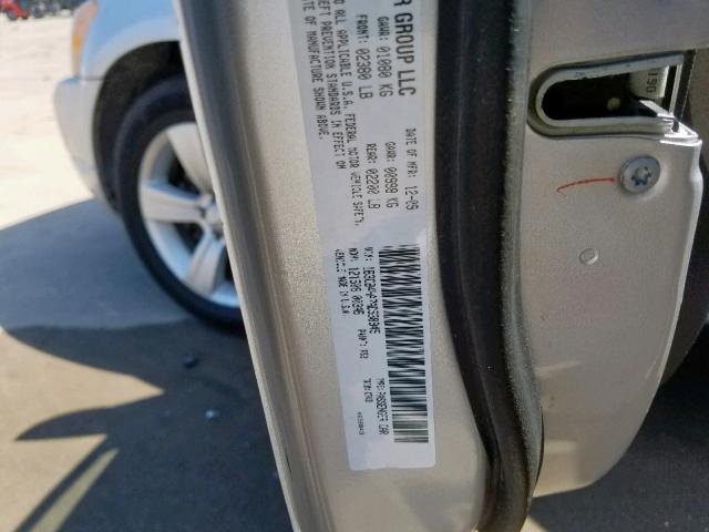 1B3CB4HA7AD538945 - 2010 DODGE CALIBER SX SILVER photo 10