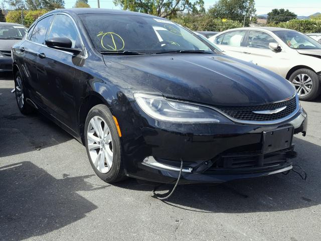 1C3CCCAB9FN579298 - 2015 CHRYSLER 200 LIMITE BLACK photo 1