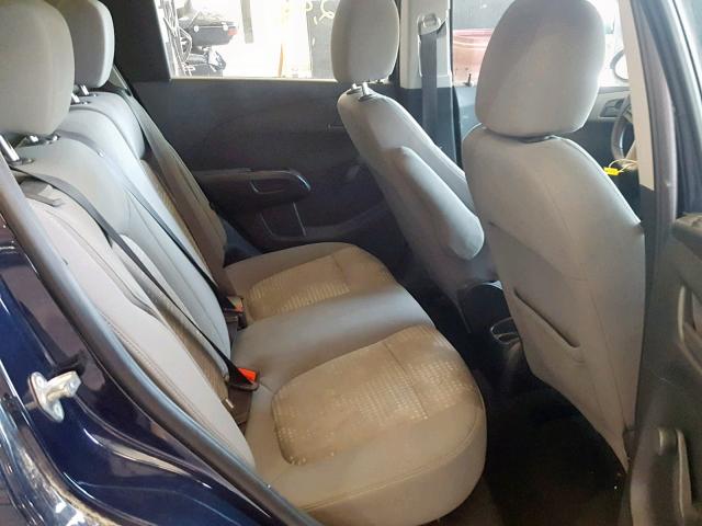 1G1JA6SH3G4172834 - 2016 CHEVROLET SONIC LS BLUE photo 6