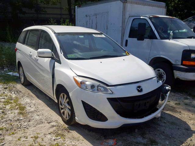 JM1CW2BL1E0168476 - 2014 MAZDA 5 SPORT WHITE photo 1