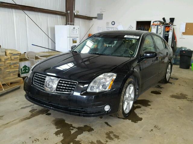 1N4BA41E26C855609 - 2006 NISSAN MAXIMA SE BLACK photo 2