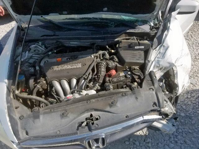 3HGCM56477G707094 - 2007 HONDA ACCORD LX WHITE photo 7