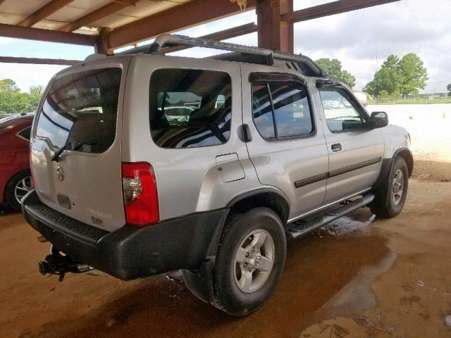 5N1ED28YX4C650065 - 2004 NISSAN XTERRA XE SILVER photo 4