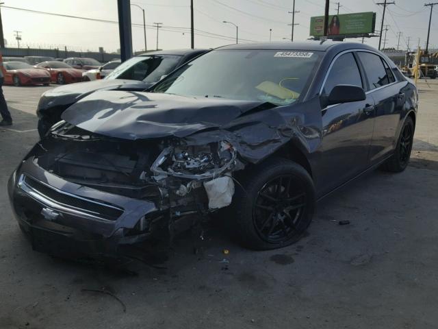 1G1ZA5EU1BF135896 - 2011 CHEVROLET MALIBU LS 灰色 照片 2