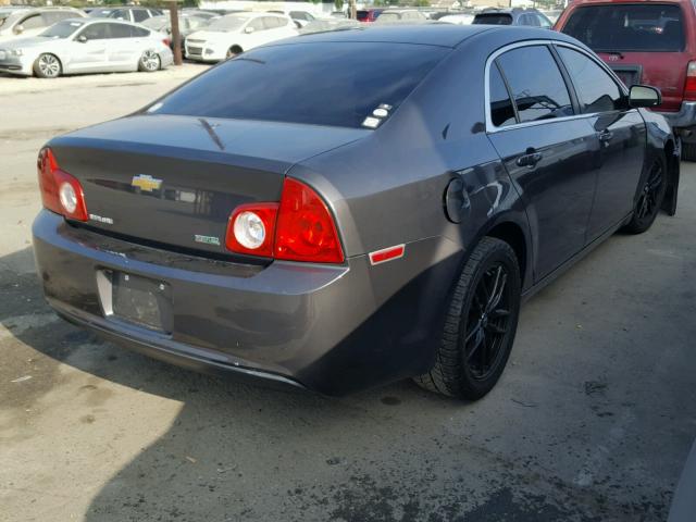 1G1ZA5EU1BF135896 - 2011 CHEVROLET MALIBU LS 灰色 照片 4