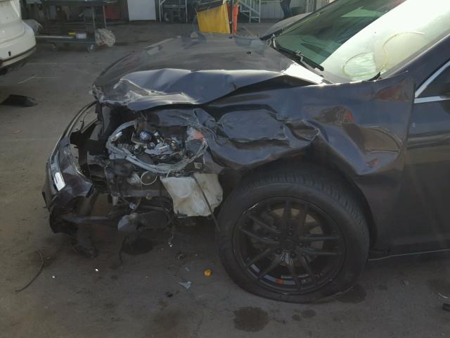 1G1ZA5EU1BF135896 - 2011 CHEVROLET MALIBU LS 灰色 照片 9