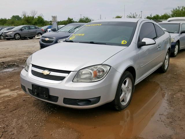 1G1AT18H297233838 - 2009 CHEVROLET COBALT LT SILVER photo 2