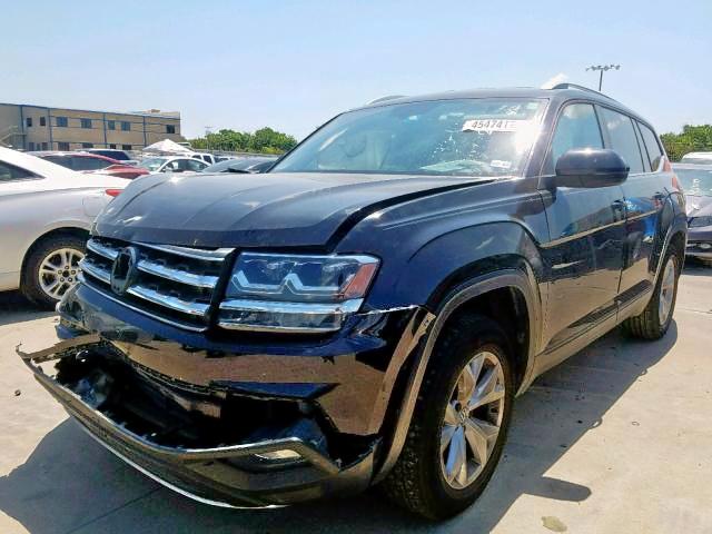 1V2CR2CAXJC585980 - 2018 VOLKSWAGEN ATLAS SE BLACK photo 2