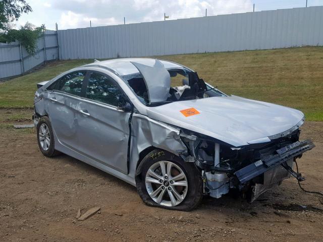 5NPEB4AC3EH893906 - 2014 HYUNDAI SONATA GLS SILVER photo 1