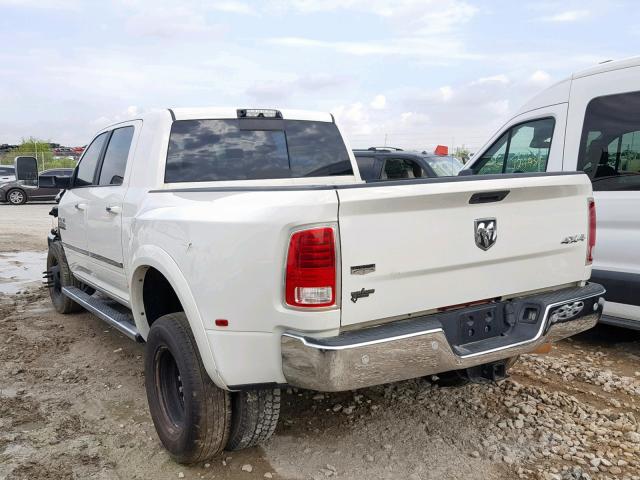 3C63RRML3HG528433 - 2017 RAM 3500 LARAM WHITE photo 3