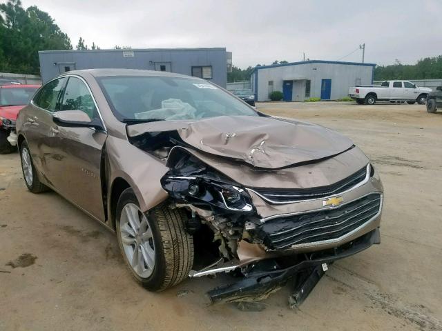 1G1ZD5ST6JF225059 - 2018 CHEVROLET MALIBU LT TAN photo 1