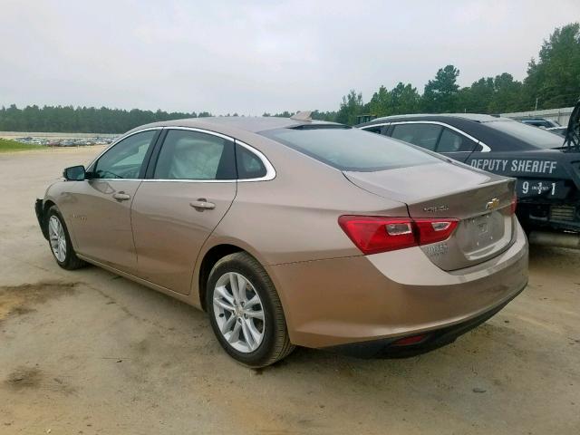 1G1ZD5ST6JF225059 - 2018 CHEVROLET MALIBU LT TAN photo 3