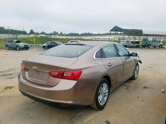 1G1ZD5ST6JF225059 - 2018 CHEVROLET MALIBU LT TAN photo 4