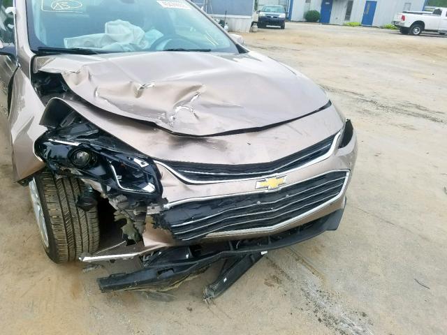 1G1ZD5ST6JF225059 - 2018 CHEVROLET MALIBU LT TAN photo 9