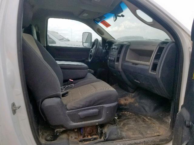 3C7WD4AT9CG166440 - 2012 DODGE RAM 2500 S თეთრი ფოტო 5