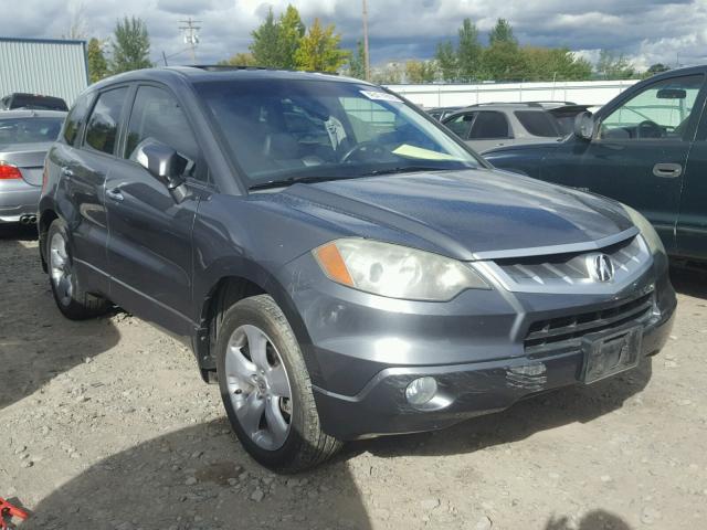 5J8TB18298A008477 - 2008 ACURA RDX GRAY photo 1