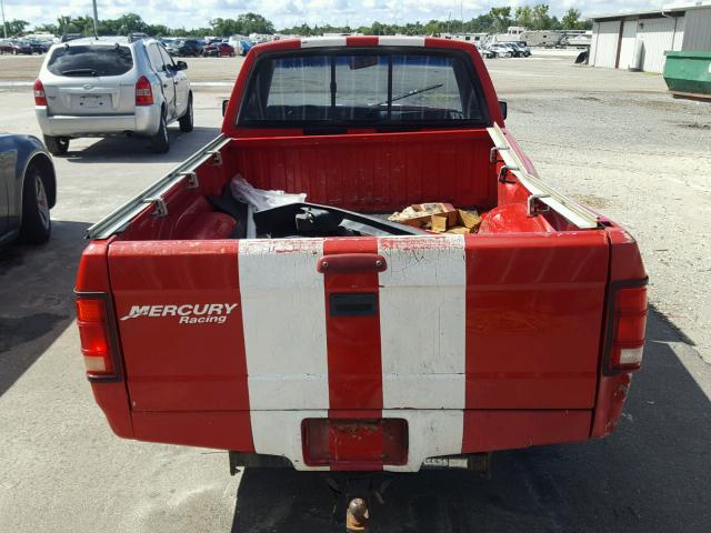 1B7FL26Y0RW120675 - 1994 DODGE DAKOTA RED photo 6